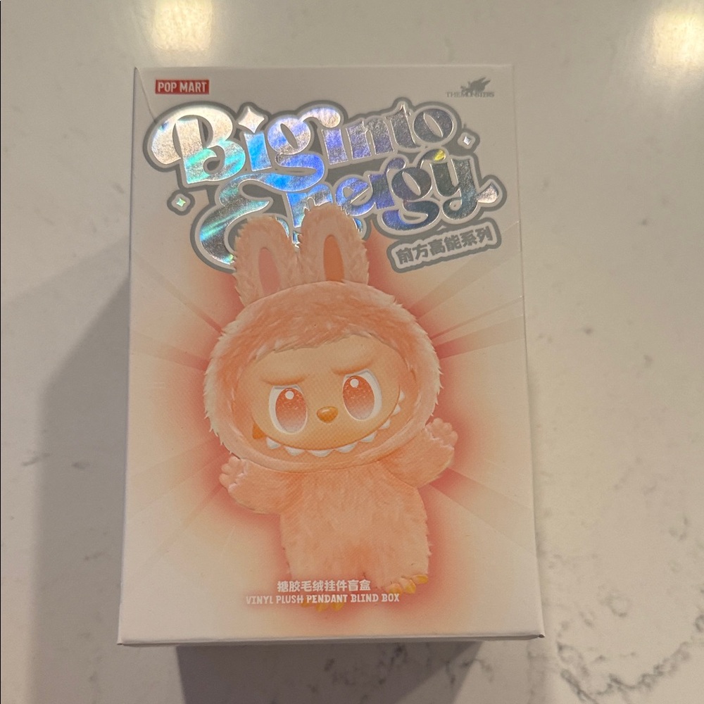Pop Mart Big into Energy Plush Pendant blind box
